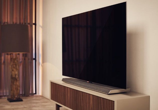 Philips OLED 973 telewizor bok