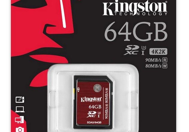 Kingston SDHC/SDXC UHS-I U3 karta SD