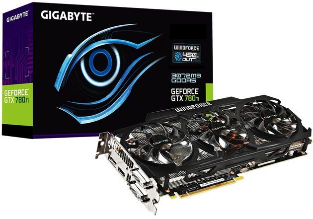 Gigabyte GeForce GTX 780 Ti WF3 karta graficzna zdjęcie opakowanie