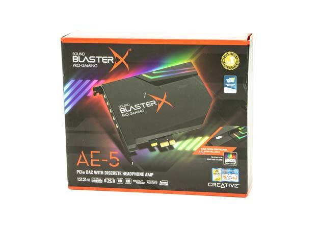 Creative Sound BlasterX AE-5 - pudełko