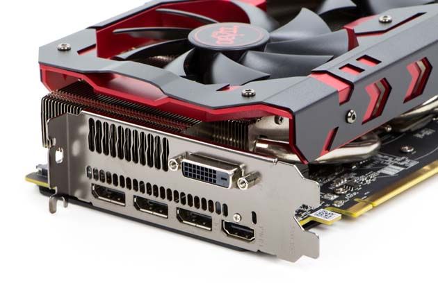 PowerColor Radeon RX 590 Red Devil - porty