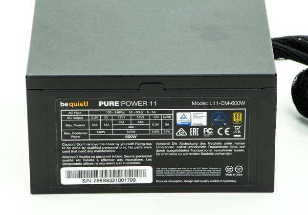 be quiet! Pure Power 11 600W CM