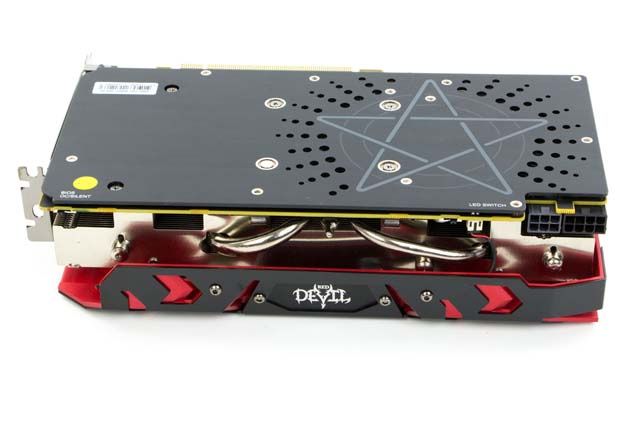 PowerColor Radeon RX 590 Red Devil - backplate