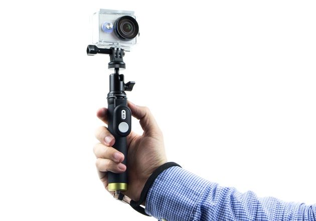 Xiaoyi Action Camera - selfie stick złożony