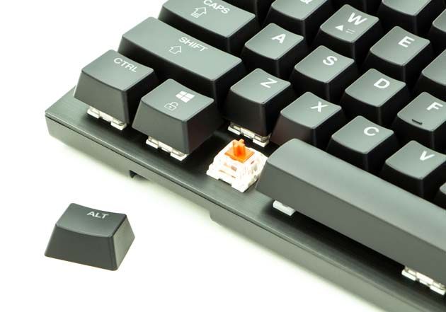 CA Gaming Shark - mikroprzełączniki Jixien Red