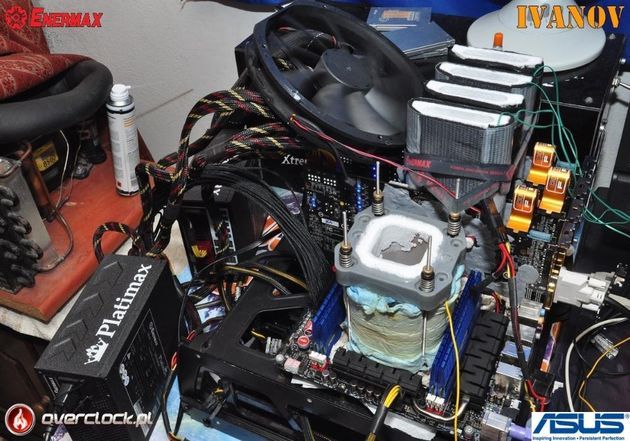 ivanov MSI Radeon HD 7970 Lightning rekord wydajności w 3DMark Fire Strike Extreme platforma zdjęcie
