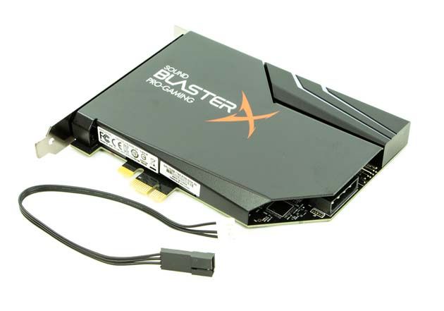 Creative Sound BlasterX AE-5 - widok przedniej pokrywy