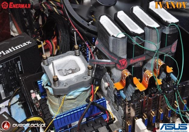 ivanov MSI Radeon HD 7970 Lightning rekord wydajności w 3DMark Fire Strike Extreme platforma zdjęcie