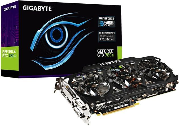 Gigabyte GeForce GTX 780 Ti GHz Edition karta graficzna zdjęcie opakowanie