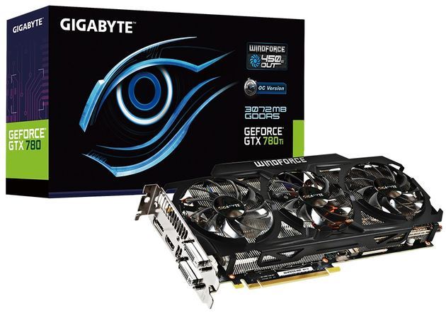 Gigabyte GeForce GTX 780 Ti WindForce 3X OC karta graficzna zdjęcie opakowanie