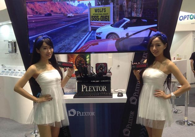 Plextor - stoisko na Computex 2015