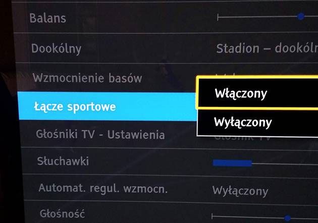 Łącze sportowe - Panasonic