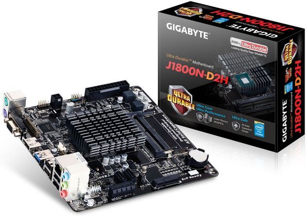 Gigabyte GA-J1800N-D2H płyta główna zdjęcie opakowanie