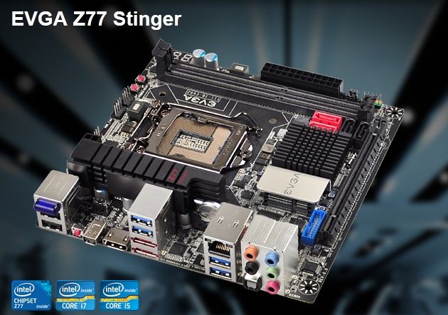 EVGA Z77 Stinger płyta gł&oacute;wna grafika