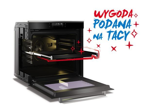 BEKO BVM34500B- wysuwana tacka