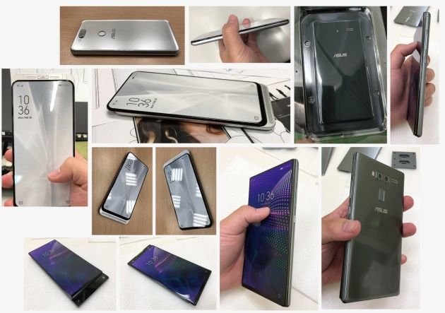 Asus podwójny slider