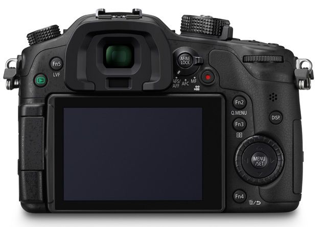 Panasonic GH4 tył LCD