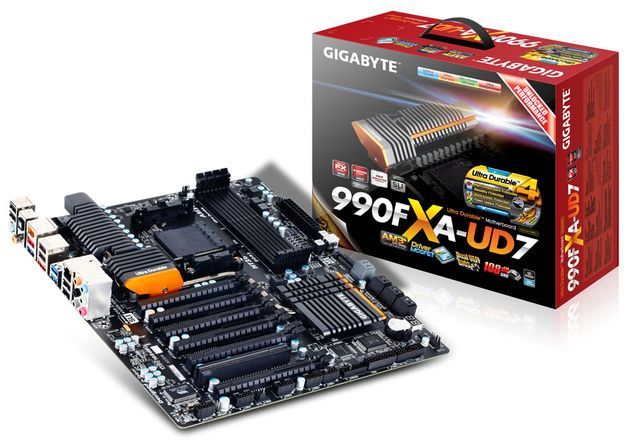 Gigabyte GA-990FXA-UD7 rev. 4.0 płyta główna zdjęcie opakowanie