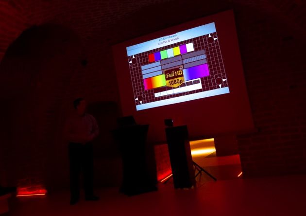 LG Minibeam kolory