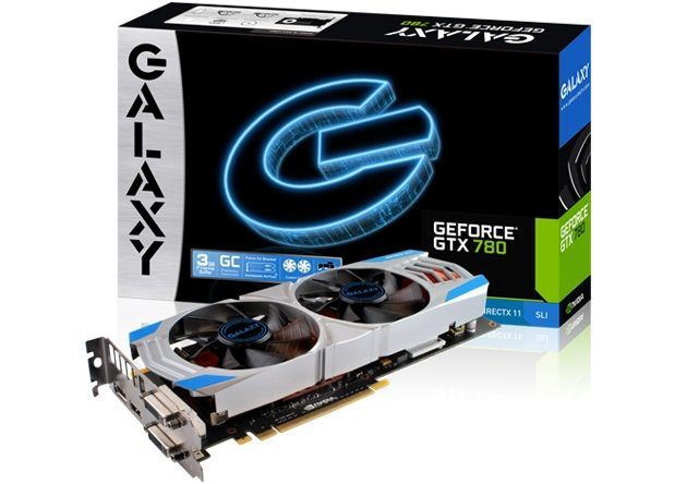 Galaxy GeForce GTX 780 GC karta graficzna zdjęcie opakowanie