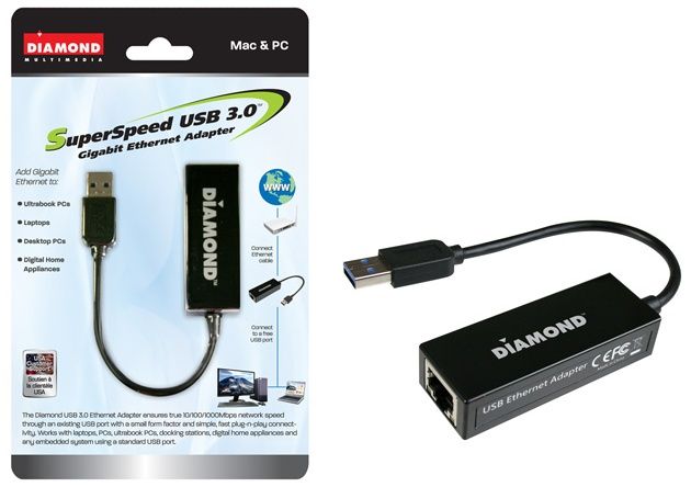 Diamond Multimedia UE3000 adapter wygląd