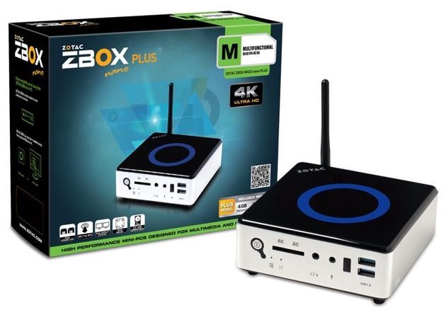 Zotac ZBOX MI522 nano PLUS komputer mini-PC