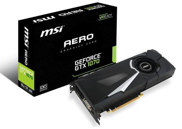 MSI GeForce GTX 1070 Aero OC karta graficzna