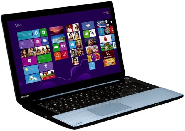 Toshiba Satellite S70 laptop multimedialny widok windows 8