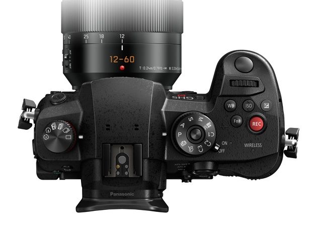 Panasonic GH5s widok góra
