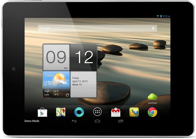 Acer Iconia A1 tablet wygląd