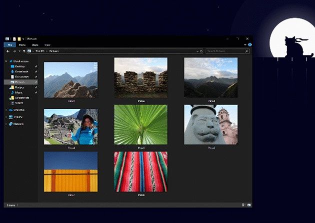 Windows 10 dark