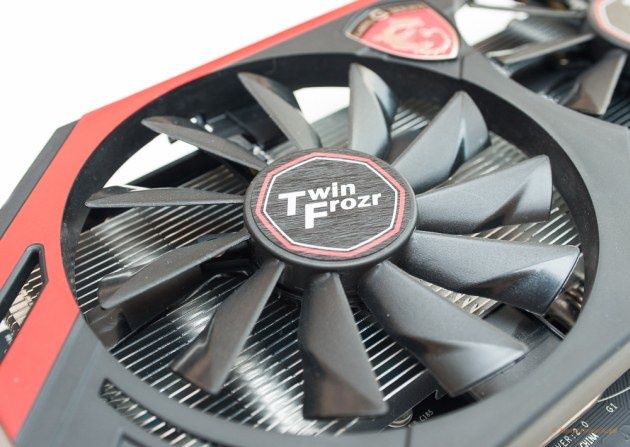 MSI GeForce GTX 750 chłodzenie