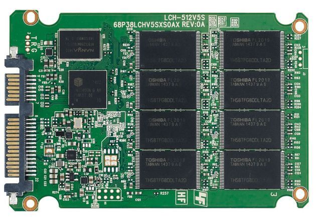 Plextor M6V dysk SSD - PCB