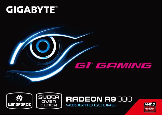 Gigabyte Radeon R9 380X karta graficzna - opakowanie