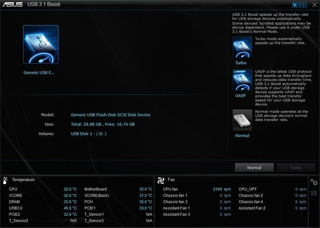 ASUS USB 3.1 Boost