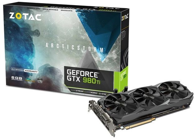 Zotac GeForce GTX 980 Ti ArcticStorm karta graficzna