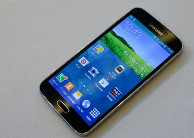 Samsung Galaxy S5 smartfon ekran