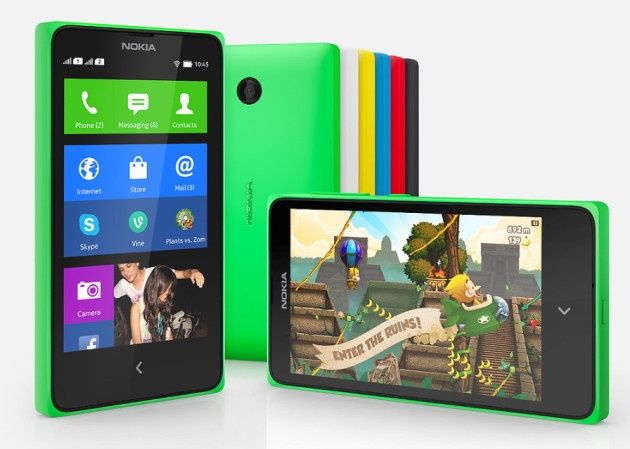 Nokia X smartfon