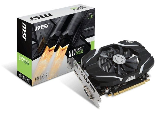 MSI GeForce GTX 1050 2G OC karta graficzna