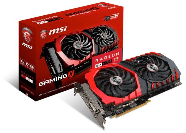 MSI Radeon RX 470 Gaming X 8G karta graficzna