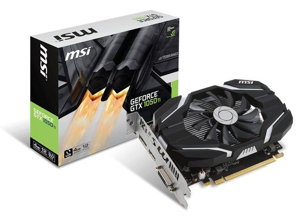 MSI GeForce GTX 1050 Ti 4G karta graficzna