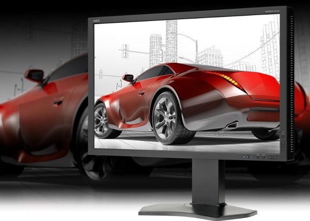 nec p242 monitor wygląd zastosowania profesjonalne