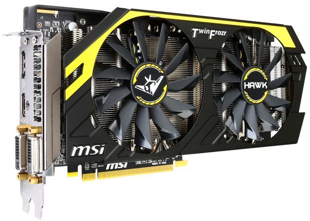 MSI Radeon R9 270X HAWK karta graficzna zdjęcie