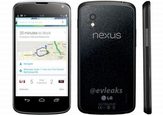 LG Nexus 4 smartfon