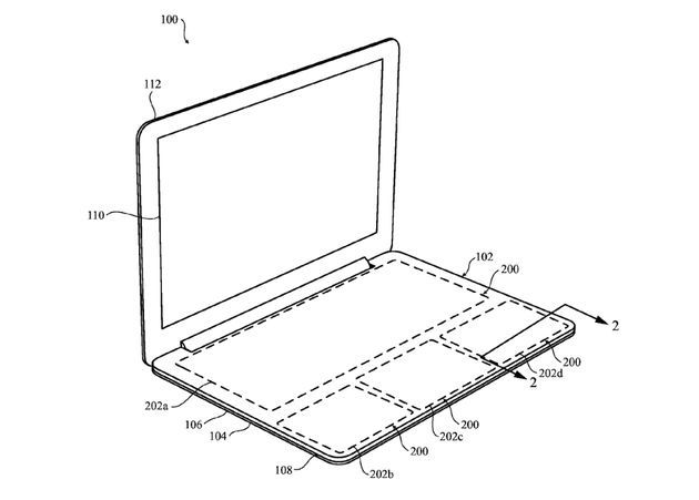 Apple dotykowa klawiatura