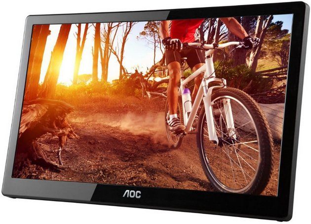 AOC E1659FWU monitor wygląd