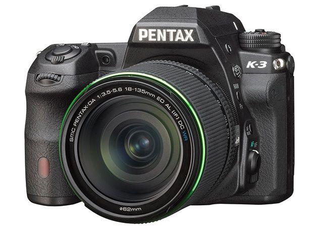 Pentax K3 widok przód bok
