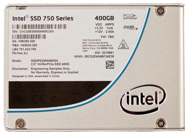 Intel SSD 750 dysk SSD - 2,5 cala SFF-8639