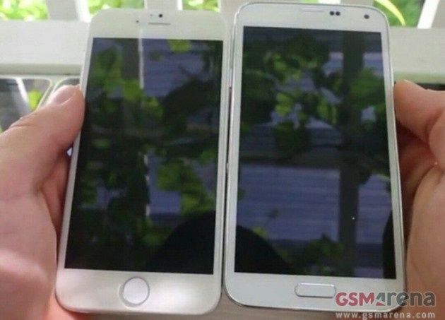 iPhone 6 i Galaxy S5 na wspólnym zdjęciu