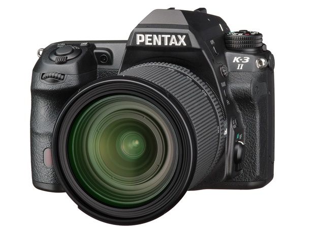 Pentax K-3 II widok przód bok